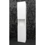 Side Cabinet - S350FS - Free Standing 350mm - White